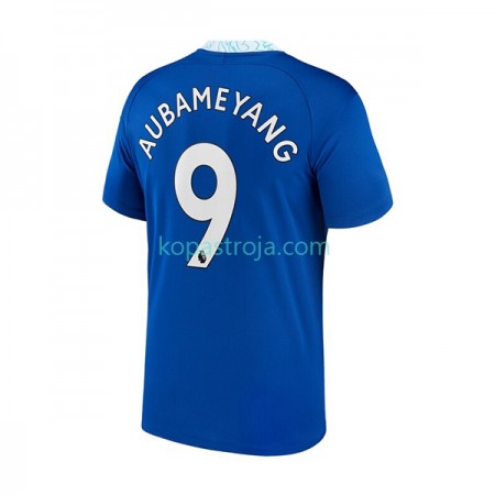 Billiga Fotbollströjor Chelsea Aubameyang 9 Hemma tröja 2022/23 Kortärmad